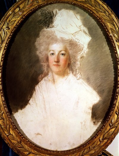 Ritratto incompiuto di Maria Antonietta (1774-92) 1770-1819 da Alexandre Kucharski